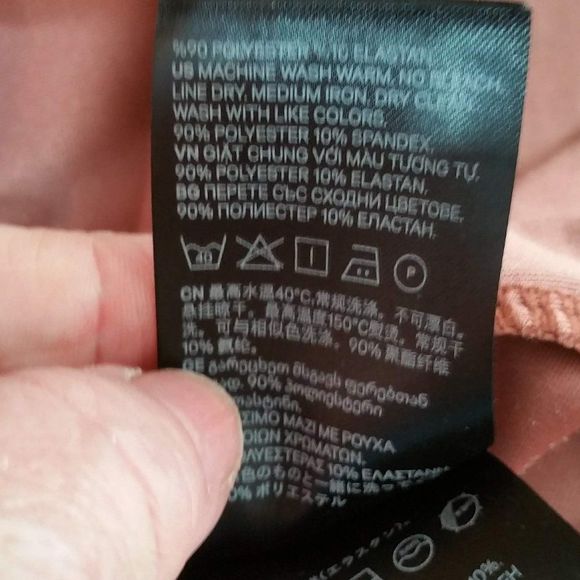 H&M Crushed Velvet Camisole Size Large - Picture 8 of 8